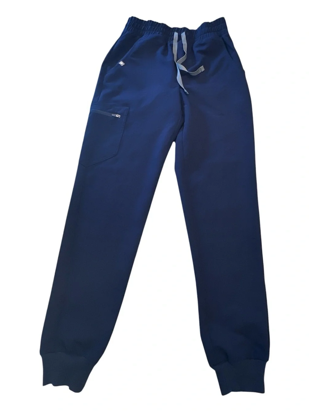 FIGS Zamora Jogger Scrub Pants Women’s XS Navy Blue W20SW2028 Medical Uniform